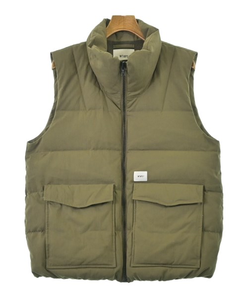 WTAPS(ダブルタップス)ダウンジャケット/ダウンベスト カーキ サイズ:03(L位)/2200678084021