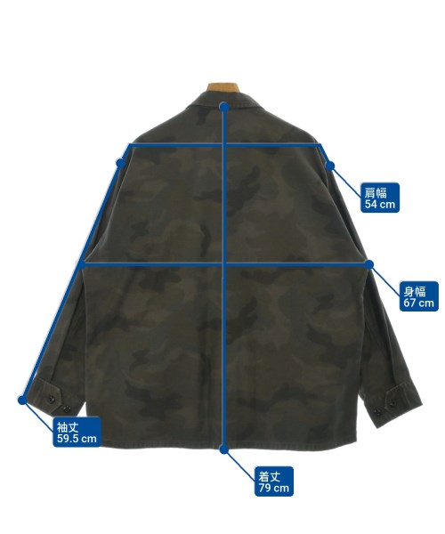 WTAPS（ダブルタップス）ミリタリーブルゾン カーキ サイズ:03(L位) メンズ/2200674974050