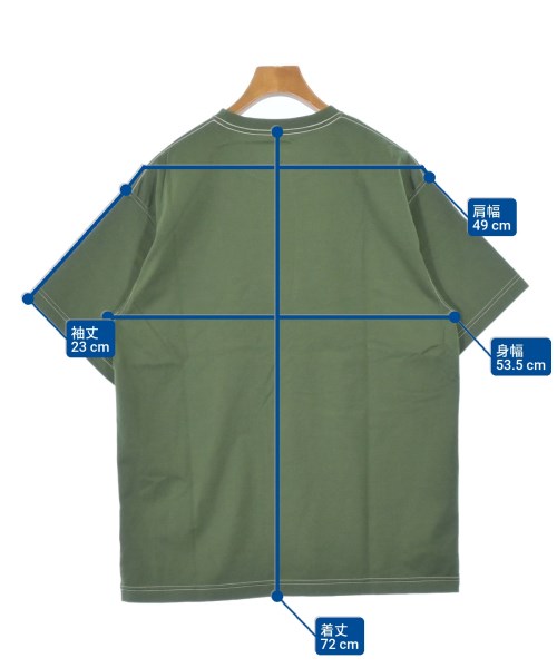 WTAPS（ダブルタップス）Tシャツ・カットソー カーキ サイズ:2(M位) メンズ/2200678918036