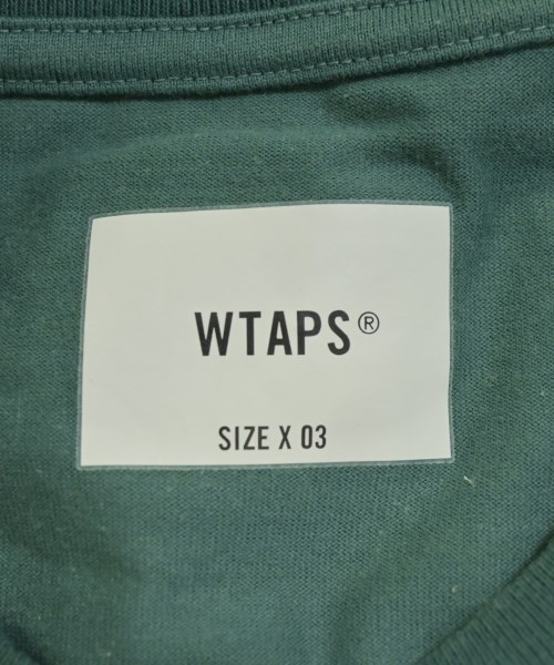WTAPS（ダブルタップス）Tシャツ・カットソー 緑 サイズ:3(L位) メンズ/2200678918043