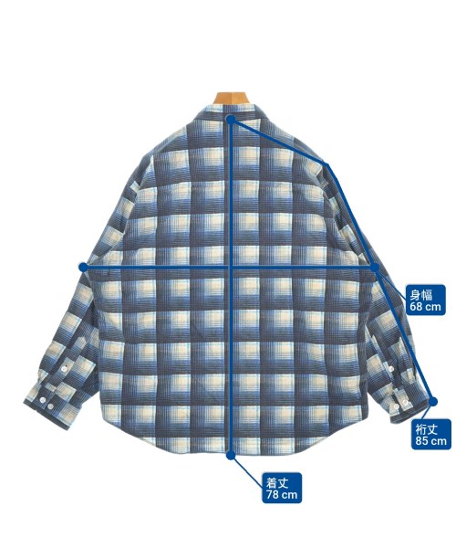 WTAPS（ダブルタップス）カジュアルシャツ 紺 サイズ:2(M位) メンズ/2200675797023