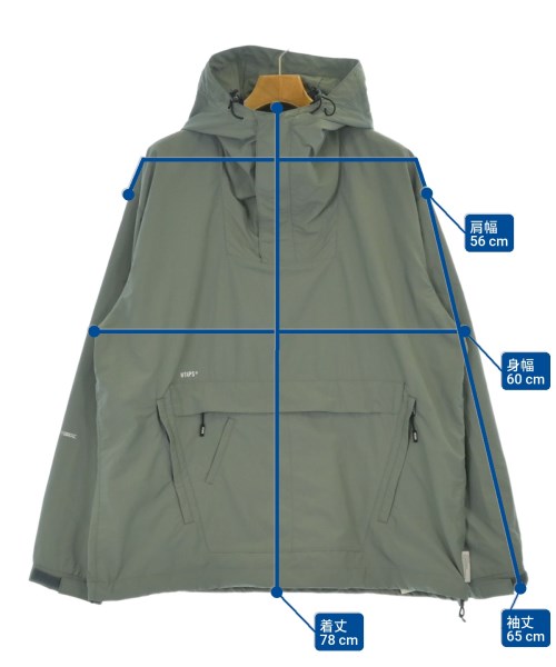 WTAPS（ダブルタップス）ブルゾン グレー サイズ:04(XL位) メンズ/2200677232010