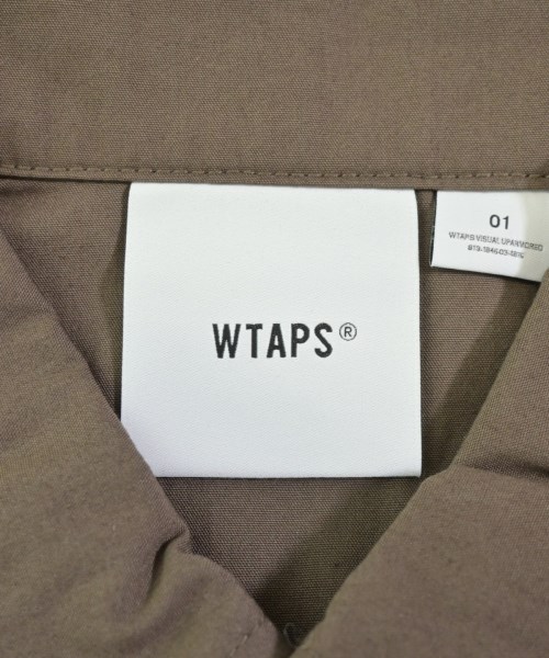 WTAPS（ダブルタップス）ブルゾン 茶 サイズ:1(S位) メンズ/2200677232027