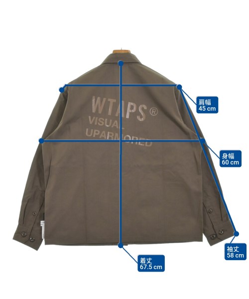 WTAPS（ダブルタップス）ブルゾン 茶 サイズ:1(S位) メンズ/2200677232027
