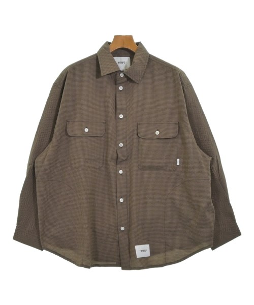 WTAPS（ダブルタップス）カジュアルシャツ 茶 サイズ:2(M位) メンズ/2200677232034