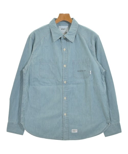 WTAPS（ダブルタップス）カジュアルシャツ 青 サイズ:2(M位) メンズ/2200677232041