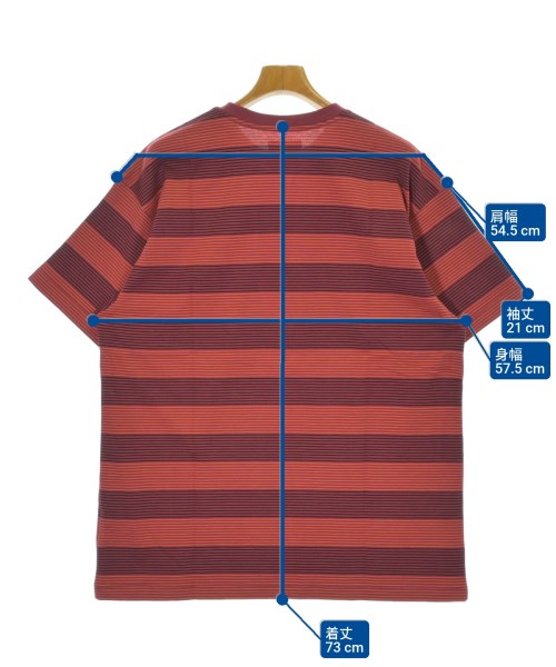 WTAPS（ダブルタップス）Tシャツ・カットソー 赤 サイズ:2(M位) メンズ/2200679203032