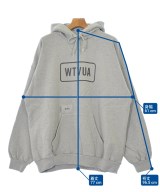 WTAPS（ダブルタップス）パーカー グレー サイズ:4(XL位) メンズ/2200677679020