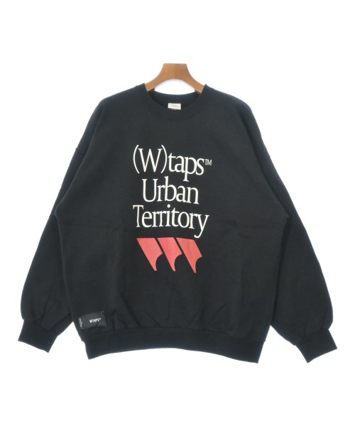 WTAPS(ダブルタップス)スウェット 黒 サイズ:4(XL位)/2200677679037