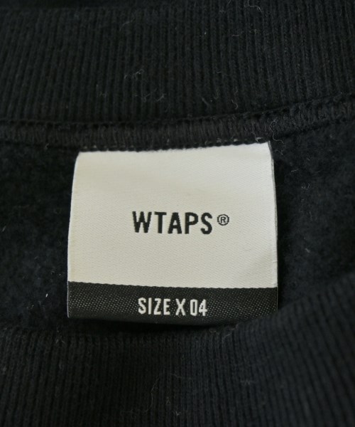 WTAPS（ダブルタップス）スウェット 黒 サイズ:4(XL位) メンズ/2200677679037