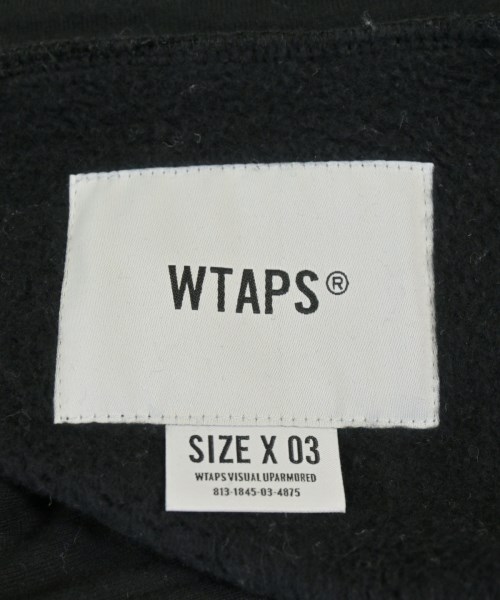 WTAPS（ダブルタップス）パーカー 黒 サイズ:3(L位) メンズ/2200677679051