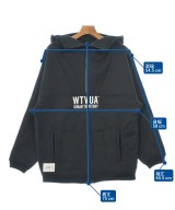 WTAPS（ダブルタップス）パーカー 黒 サイズ:3(L位) メンズ/2200677679051