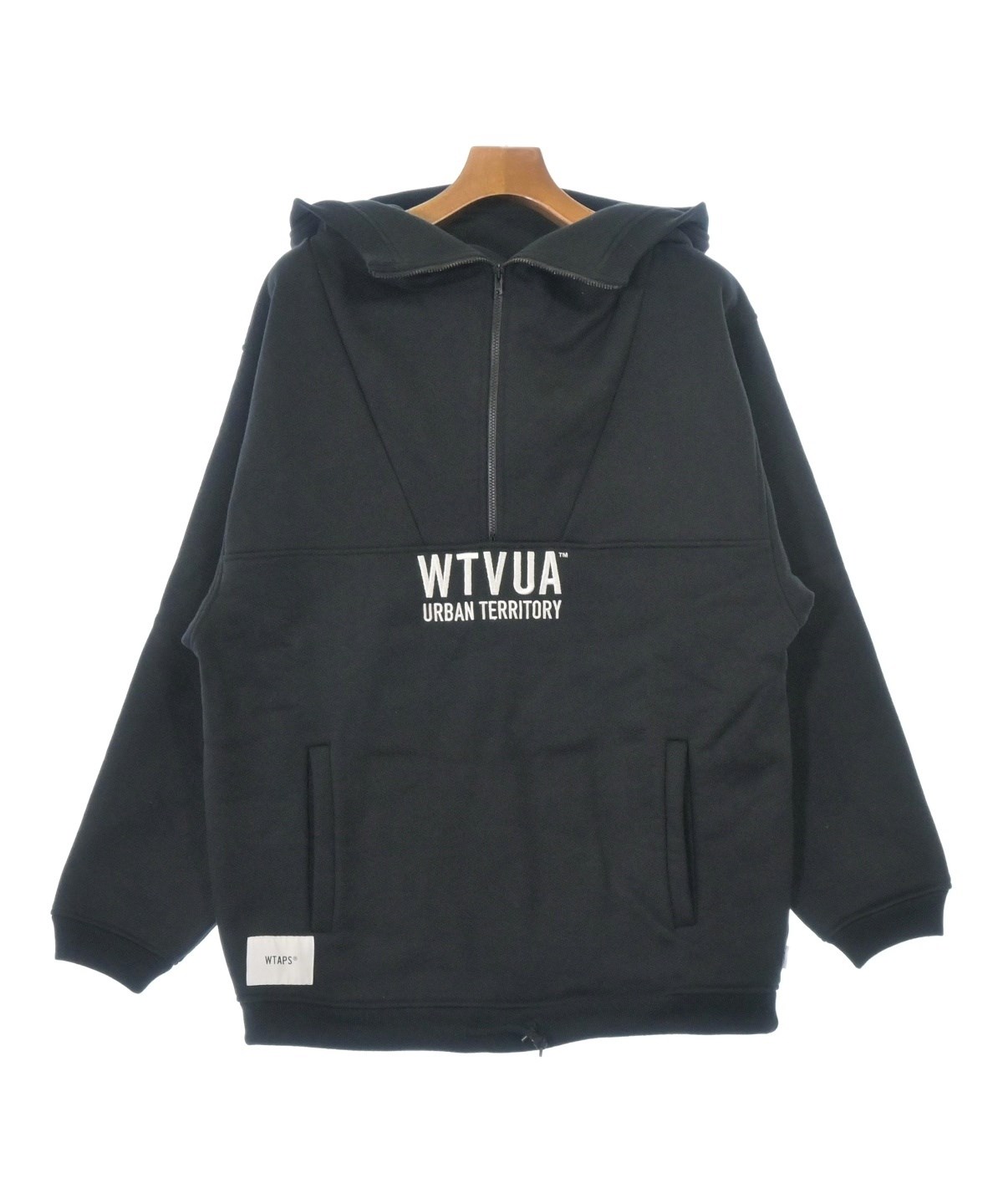 WTAPS プルオーバーパーカー size03 WTAPS（ダブルタップス）パーカー 黒 サイズ:3(L位) メンズ
