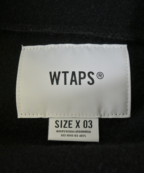WTAPS（ダブルタップス）スウェット 黒 サイズ:03(L位) メンズ/2200677679129