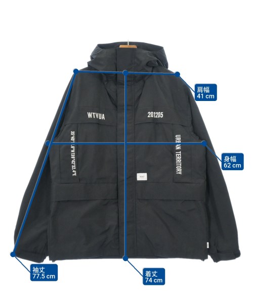 WTAPS（ダブルタップス）ブルゾン 黒 サイズ:3(L位) メンズ/2200677679228