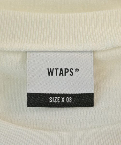 WTAPS（ダブルタップス）Tシャツ・カットソー 白 サイズ:3(L位) メンズ/2200677679273