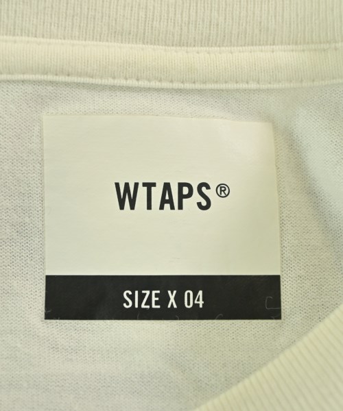 WTAPS（ダブルタップス）Tシャツ・カットソー 白 サイズ:4(XL位) メンズ/2200677679303