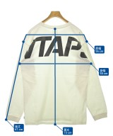 WTAPS（ダブルタップス）Tシャツ・カットソー 白 サイズ:4(XL位) メンズ/2200677679303
