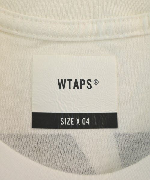 WTAPS（ダブルタップス）Tシャツ・カットソー 白 サイズ:4(XL位) メンズ/2200677679334