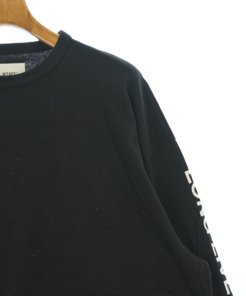 WTAPS（ダブルタップス）Tシャツ・カットソー 黒 サイズ:3(L位) メンズ/2200677679396