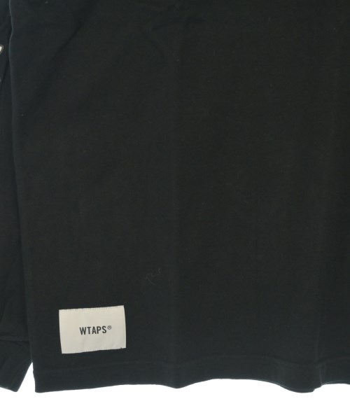 WTAPS（ダブルタップス）Tシャツ・カットソー 黒 サイズ:3(L位) メンズ/2200677679396