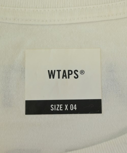 WTAPS（ダブルタップス）Tシャツ・カットソー 白 サイズ:4(XL位) メンズ/2200677679419
