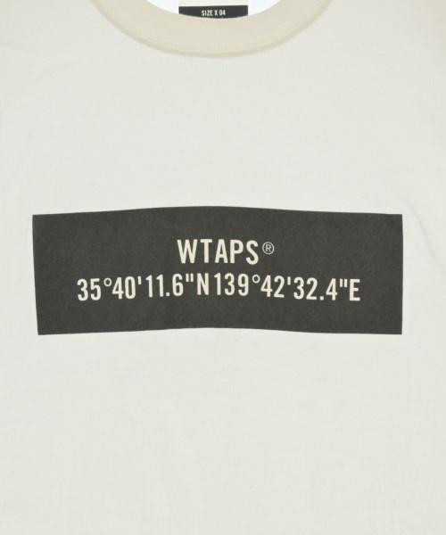 WTAPS（ダブルタップス）Tシャツ・カットソー 白 サイズ:4(XL位) メンズ/2200677679471