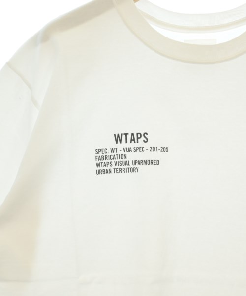 WTAPS（ダブルタップス）Tシャツ・カットソー 白 サイズ:4(XL位) メンズ/2200677679488