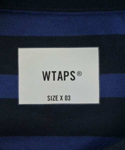 WTAPS（ダブルタップス）Tシャツ・カットソー 紺 サイズ:3(L位) メンズ/2200677679525