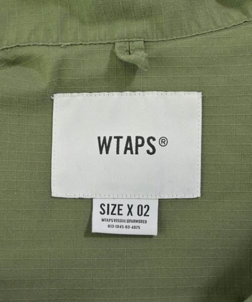 WTAPS（ダブルタップス）カジュアルシャツ カーキ サイズ:2(M位) メンズ/2200682221016