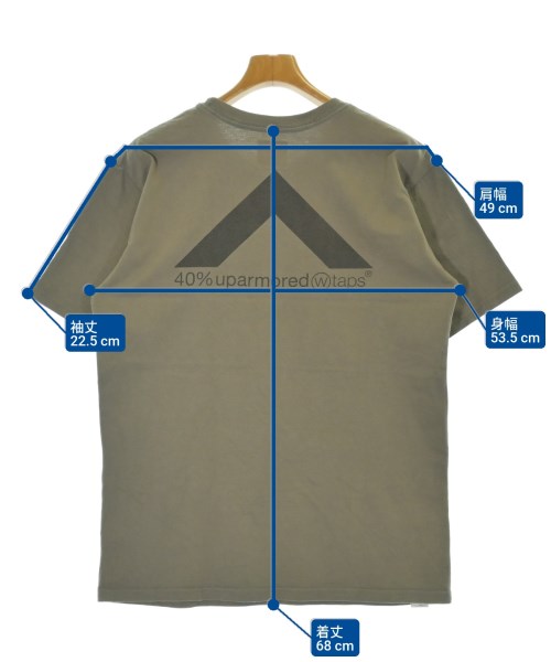 WTAPS（ダブルタップス）Tシャツ・カットソー カーキ サイズ:02(M位) メンズ/2200694313013