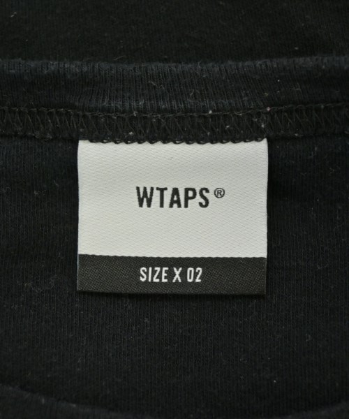 WTAPS（ダブルタップス）Tシャツ・カットソー 黒 サイズ:02(M位) メンズ/2200694313020