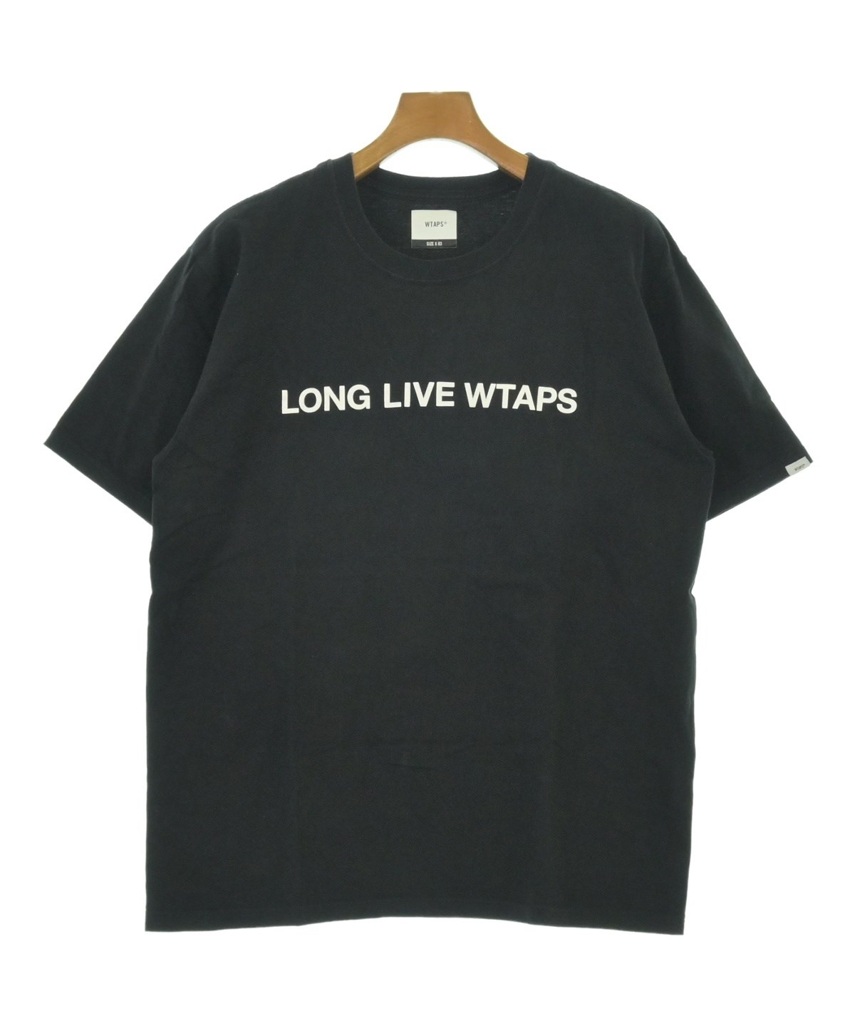 WTAPS（ダブルタップス）Tシャツ・カットソー 黒 サイズ:03(L位