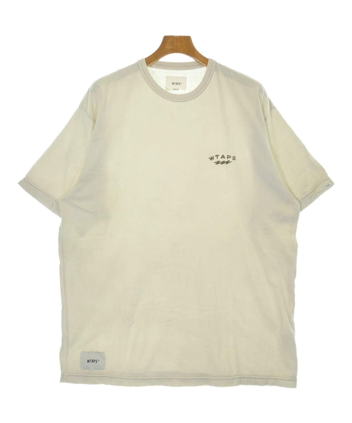 WTAPS（ダブルタップス）Tシャツ・カットソー ベージュ サイズ:03(L位
