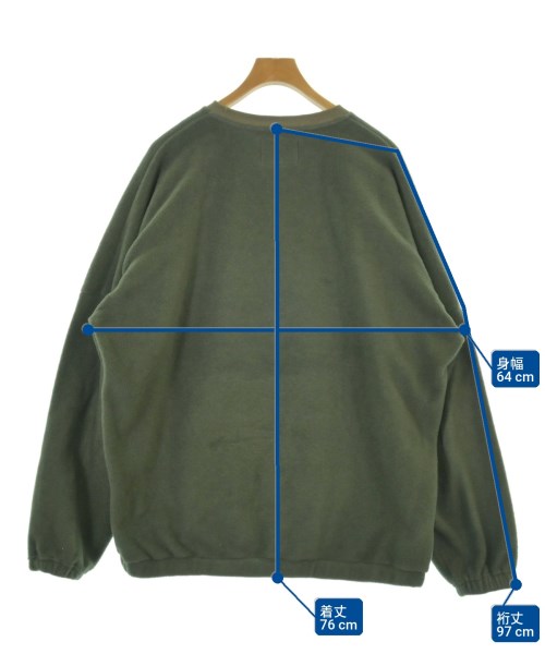 WTAPS（ダブルタップス）スウェット カーキ サイズ:03(L位) メンズ/2200687648337