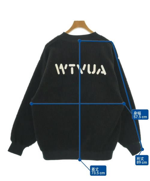 WTAPS（ダブルタップス）スウェット 黒 サイズ:03(L位) メンズ/2200687648368
