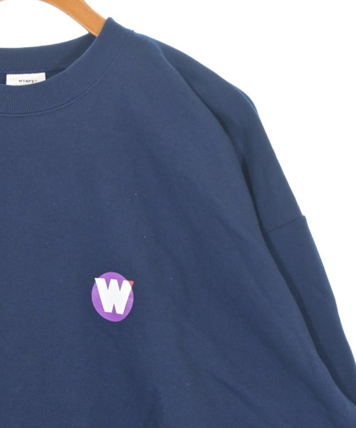 WTAPS（ダブルタップス）スウェット 紺 サイズ:03(L位) メンズ/2200693490012