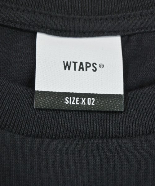WTAPS（ダブルタップス）Tシャツ・カットソー 黒 サイズ:02(M位) メンズ/2200693490043