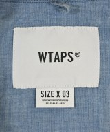 WTAPS（ダブルタップス）カジュアルシャツ 青 サイズ:03(L位) メンズ/2200693843269
