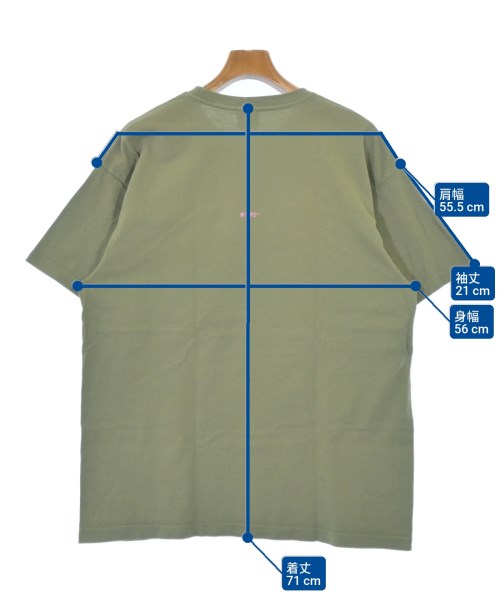WTAPS（ダブルタップス）Tシャツ・カットソー カーキ サイズ:2(M位) メンズ/2200693843306