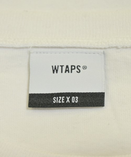 WTAPS（ダブルタップス）Tシャツ・カットソー 白 サイズ:3(L位) メンズ/2200693843313