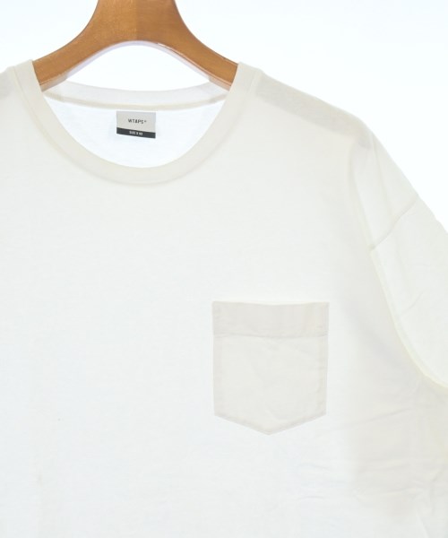 WTAPS（ダブルタップス）Tシャツ・カットソー 白 サイズ:3(L位) メンズ