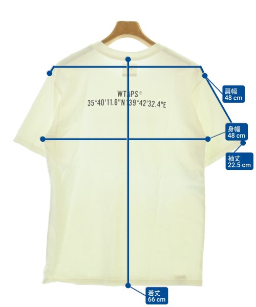 WTAPS（ダブルタップス）Tシャツ・カットソー 白 サイズ:2(M位) メンズ/2200695822149