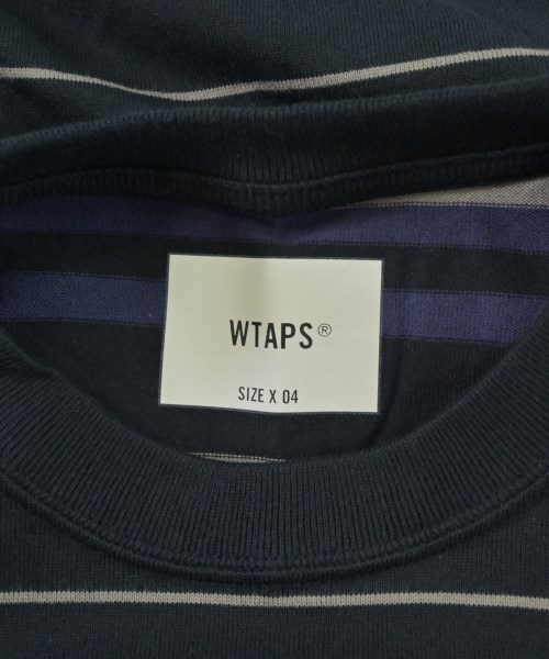WTAPS（ダブルタップス）Tシャツ・カットソー 紺 サイズ:04(XL位) メンズ/2200695895068