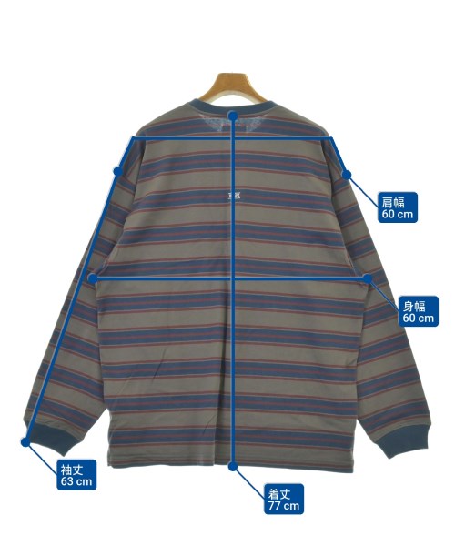 WTAPS（ダブルタップス）Tシャツ・カットソー グレー サイズ:04(XL位) メンズ/2200695895075