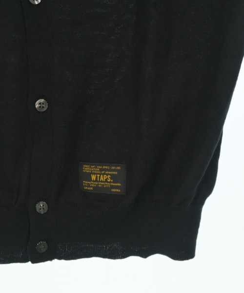 WTAPS（ダブルタップス）カーディガン 黒 サイズ:-(M位) メンズ/2200692643068