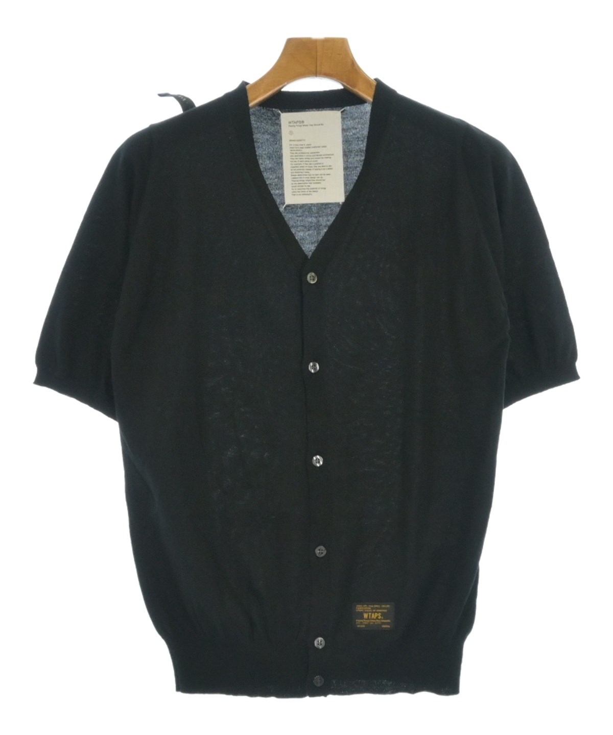 WTAPS（ダブルタップス）カーディガン 黒 サイズ:-(M位) メンズ