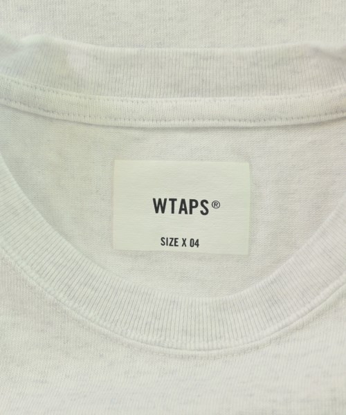 WTAPS（ダブルタップス）Tシャツ・カットソー 白 サイズ:04(XL位) メンズ/2200697006011