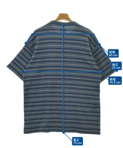WTAPS（ダブルタップス）Tシャツ・カットソー 紺 サイズ:04(XL位) メンズ/2200697006028