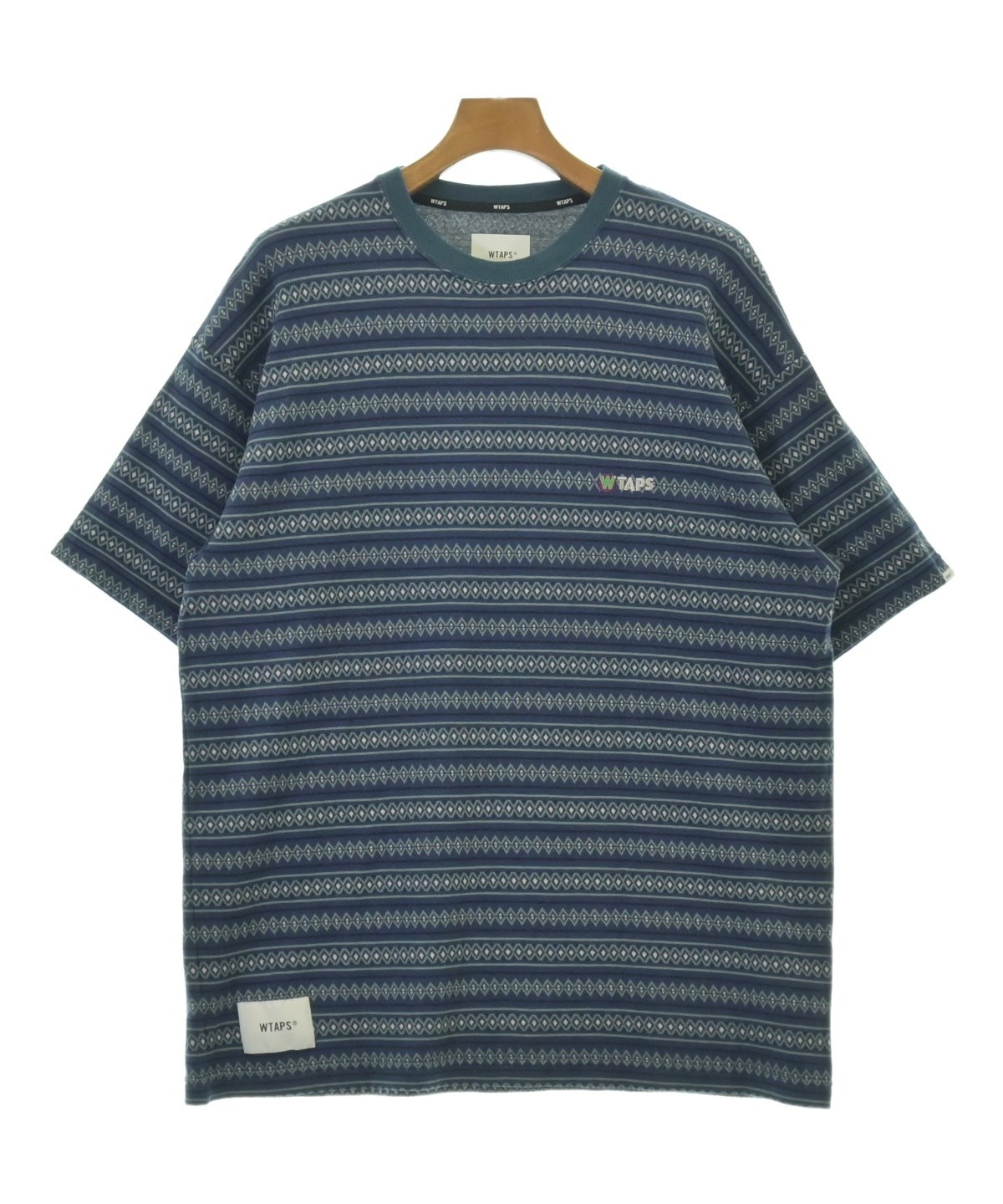 WTAPS（ダブルタップス）Tシャツ・カットソー 紺 サイズ:04(XL位